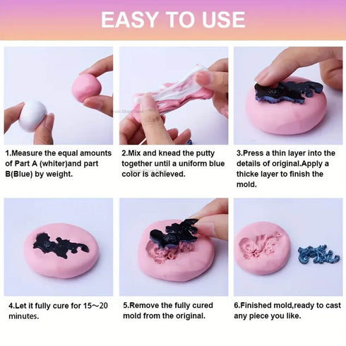 Silicone putty